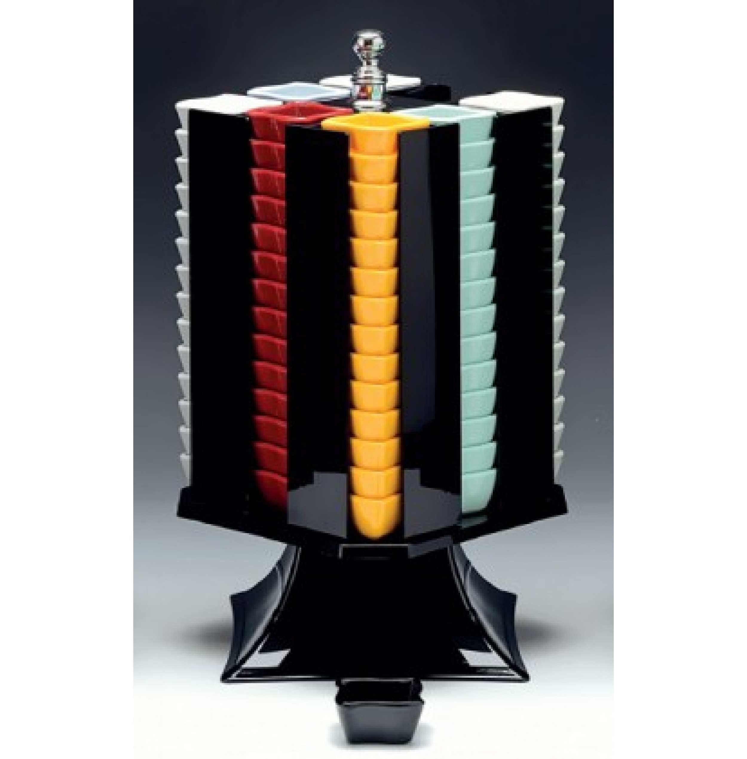 POLİKARBONAT DÖNER SOSLUK REÇELLİK STANDI (K 2080) 20 X 20 X H:42 Cm